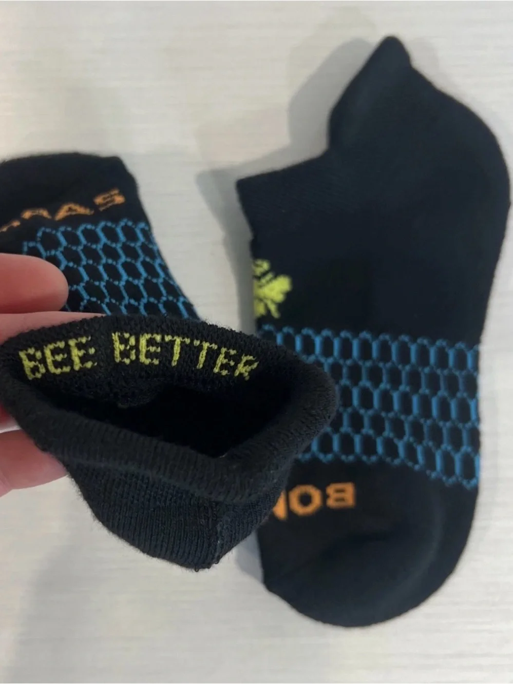New BOMBAS Women’s/Youth Ankle Socks Black - Pack of 3